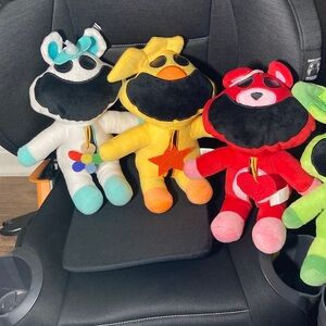 Smiling Critter Plush Lot